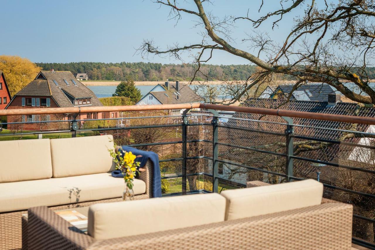 Villa Lotsenhaeuser Ruegen - Luxus Ferienhaus - 3 Schlafzimmer - Sauna - Dachterrasse Mit Boddenblick Breege Ngoại thất bức ảnh